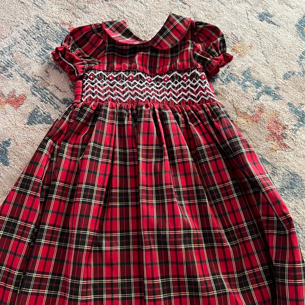Laura Ashley smocked dress